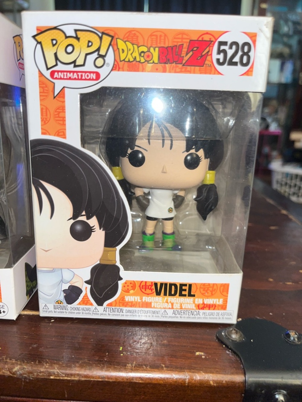 Funko Pop! Videl Vinyl Figure with White Outfit and Green Shoes